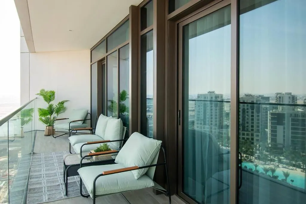 Appartement Waves - Luxurious 11Th Floor Retreat In Palace Residences Dubaï