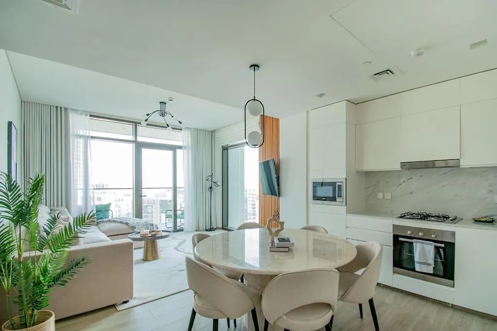 Apartment Waves - Luxurious 11Th Floor Retreat In Palace Residences Dubai